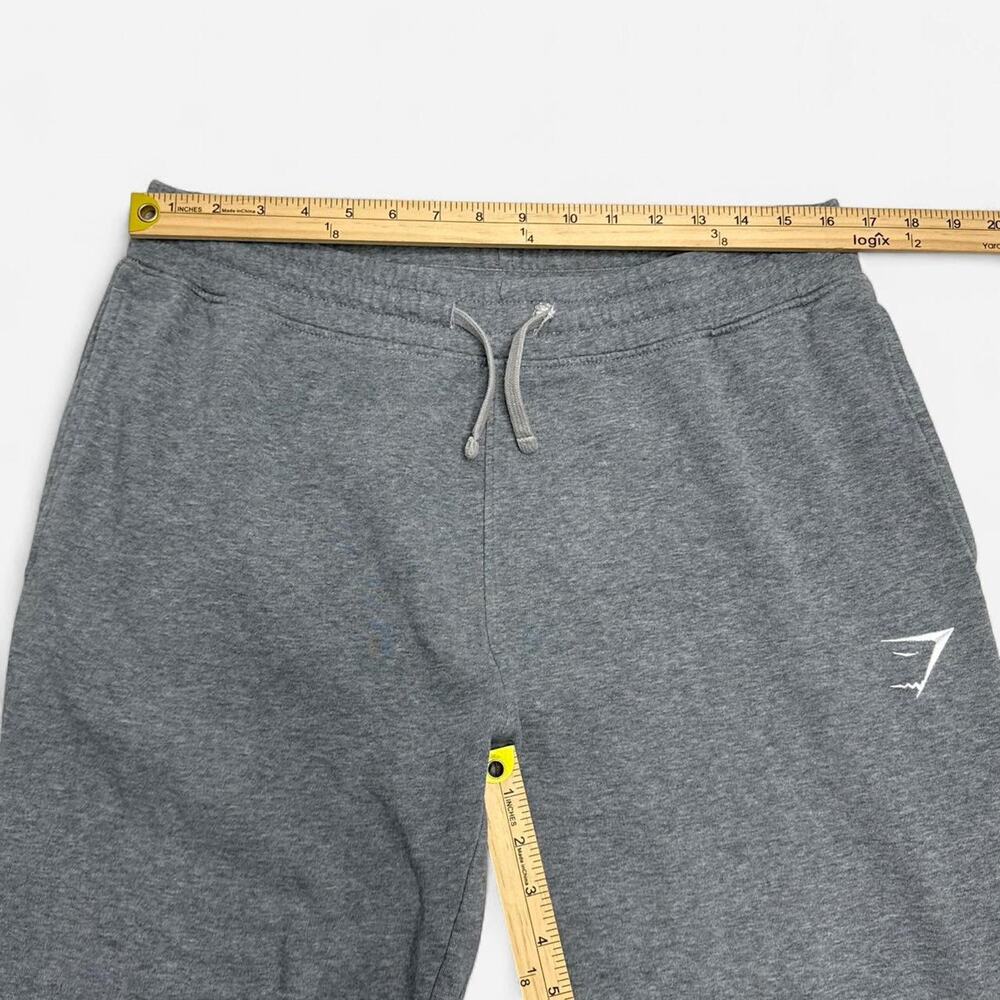 Gymshark Essential Fleece Jogger Sweatpants Gray Logo Men’s Large - Picture 7 of 7